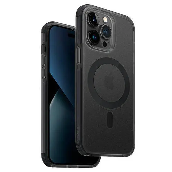 UNIQ COMBAT RUGGED PROTECTIVE CASE WITH 3-TIER IMPACT PROTECTION FOR 2024 IPHONE 16 PRO | BLACK
